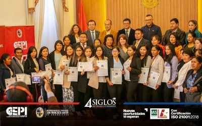 Entrega de Certificados del Diplomado en Salud Pública y Epidemiología del CEPI-USFX