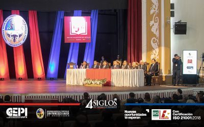 Fortaleciendo la justicia: CEPI-USFX y la Escuela de Jueces del Estado firman convenio y celebran importante acto de titulación.