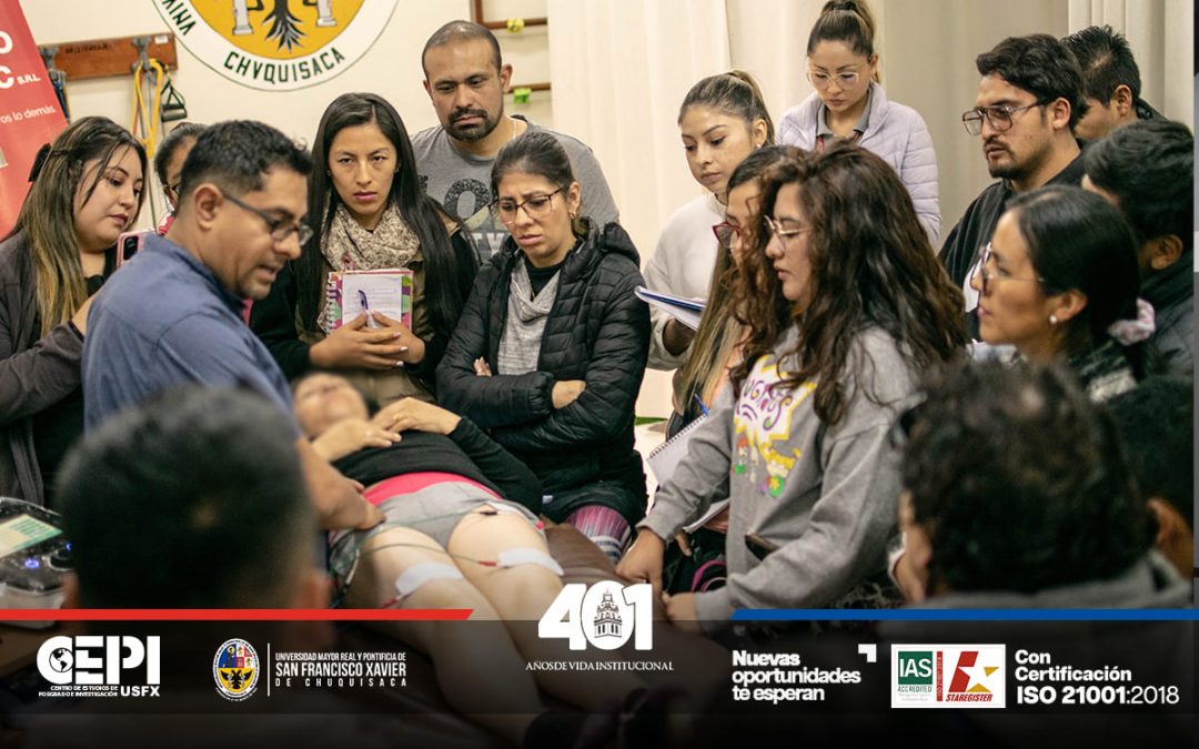 Maestría en Kinesiología Traumatológica y Deportiva concluye exitoso módulo presencial de Electroterapia