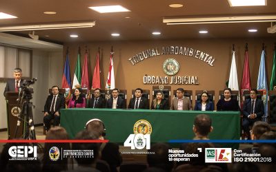 USFX y Tribunal Agroambiental firman convenio para impulsar formación e investigación en justicia agroambiental